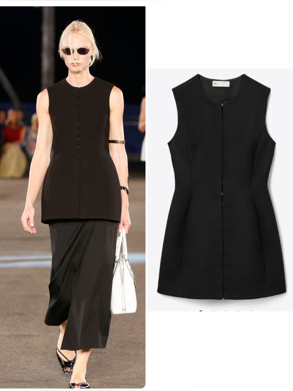 Tory Burch Hook and Eye Tunic Dress